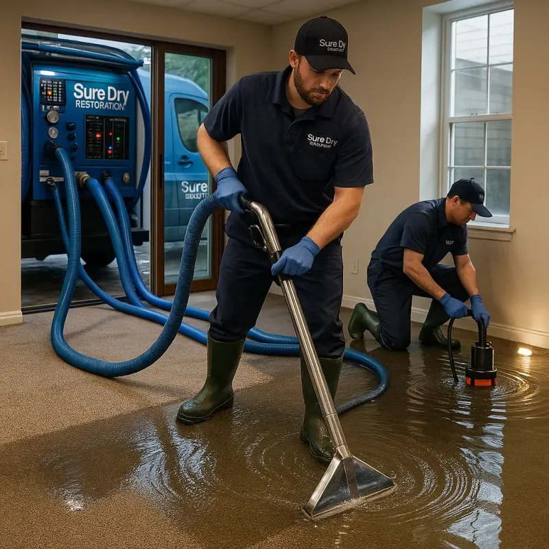 Water Extraction and Removal process in Lakewood Park, FL
